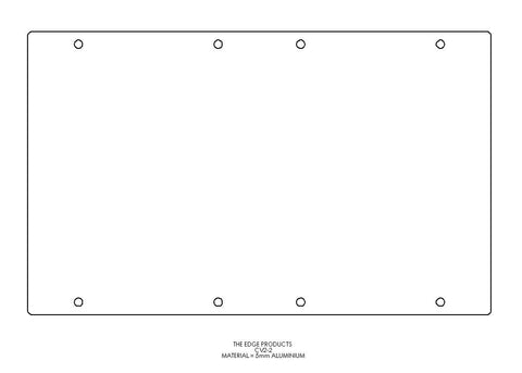 CV2 Rear Suspension Bashplate Laser File