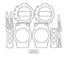 CV2 Rear Suspension Uprights Laser Files