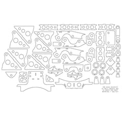 Barracuda Mk II Chassis Brackets Laser Files