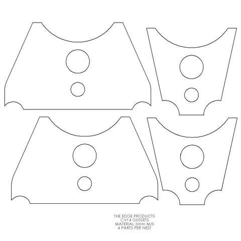 CV2 Lower Arm Laser Files