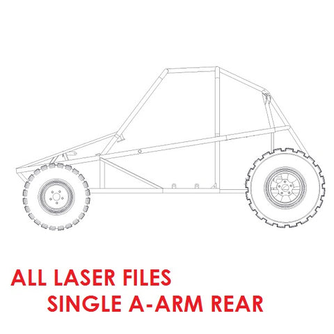 Piranha II All Laser Files (Single A-Arm Rear)