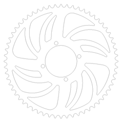60 Tooth 530-Pitch Sprocket (4x101.6 Mount) Laser Cutting File