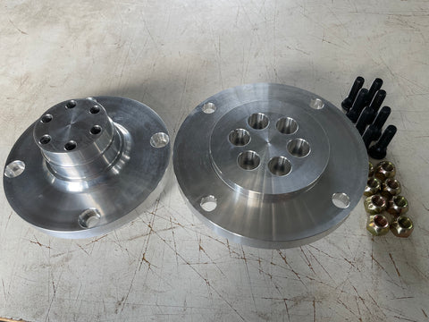 One piece wheel hubs 4 x 156mm PCD