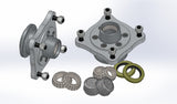 Front wheel hubs, four stud 156mm PCD