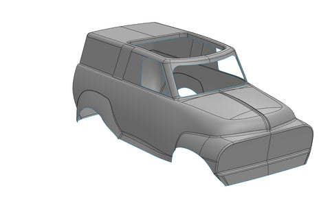 Mini Monster Van CAD body file
