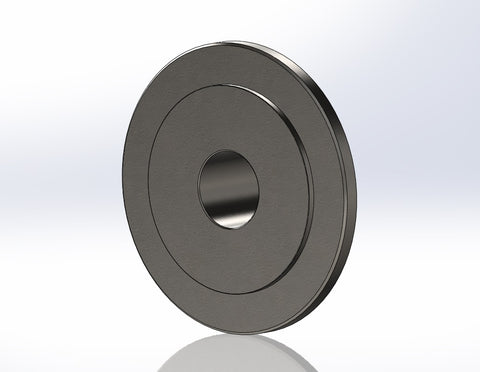 Drive Hub no holes or keyway