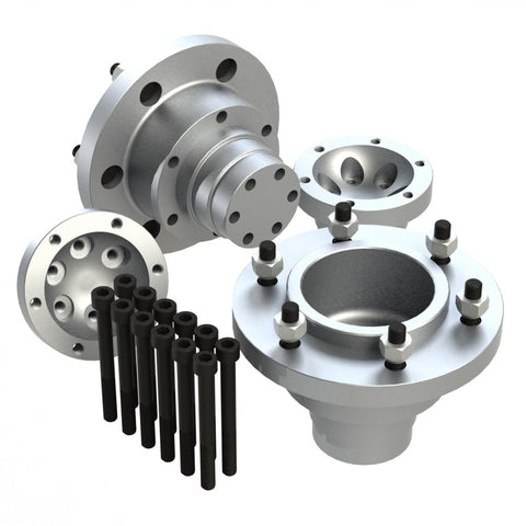 Wheel hub kit (hub rotor mounts)