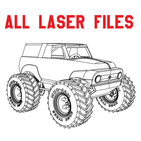 Mini Monster Van Laser Files (All)