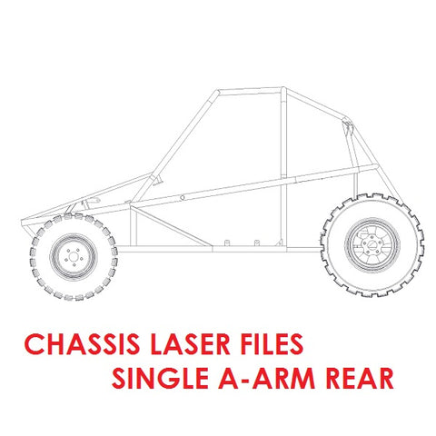 Piranha II Chassis Laser Files (Single A-Arm Rear)