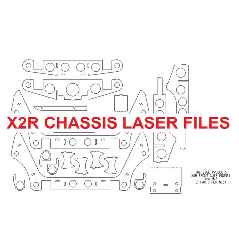 X2R Chassis Laser Files