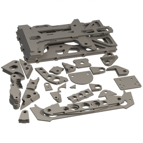 Laser cut bracket kit for Piranha III chassis only
