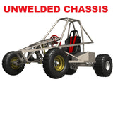 Sidewinder Rolling Chassis Kitset (with Front Brakes) (Unwelded Chassis)